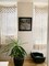 Macrame Boho Curtain for Door/Window Decoration 29" W x 80" L (Ivory)